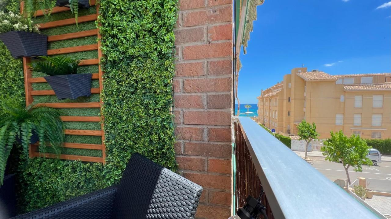 La Torre - Terraza Y Vistas Al Mar Lägenhet Torre de la Horadada Exteriör bild