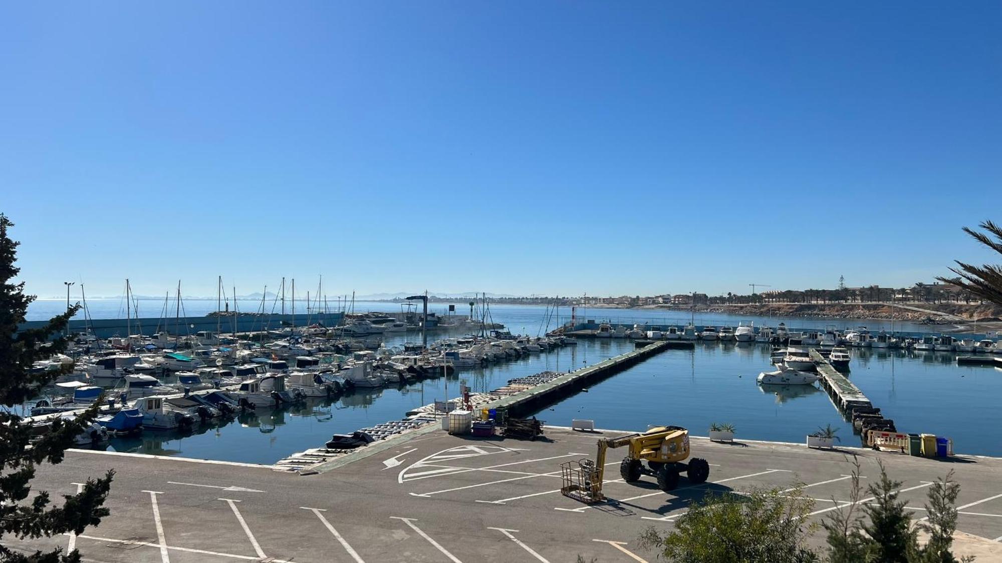 La Torre - Terraza Y Vistas Al Mar Lägenhet Torre de la Horadada Exteriör bild